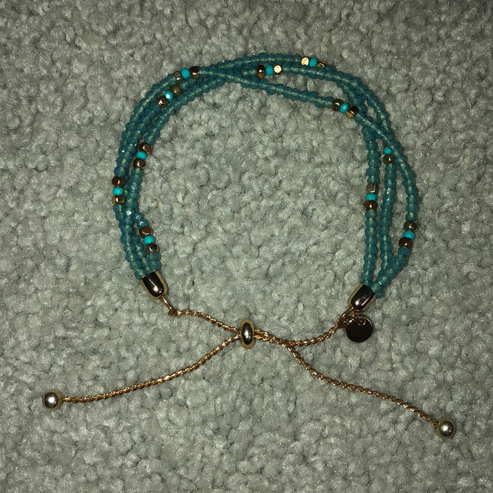 Blue bracelet